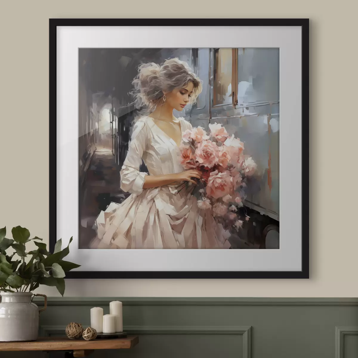 Poster Rosen und Atem f39438