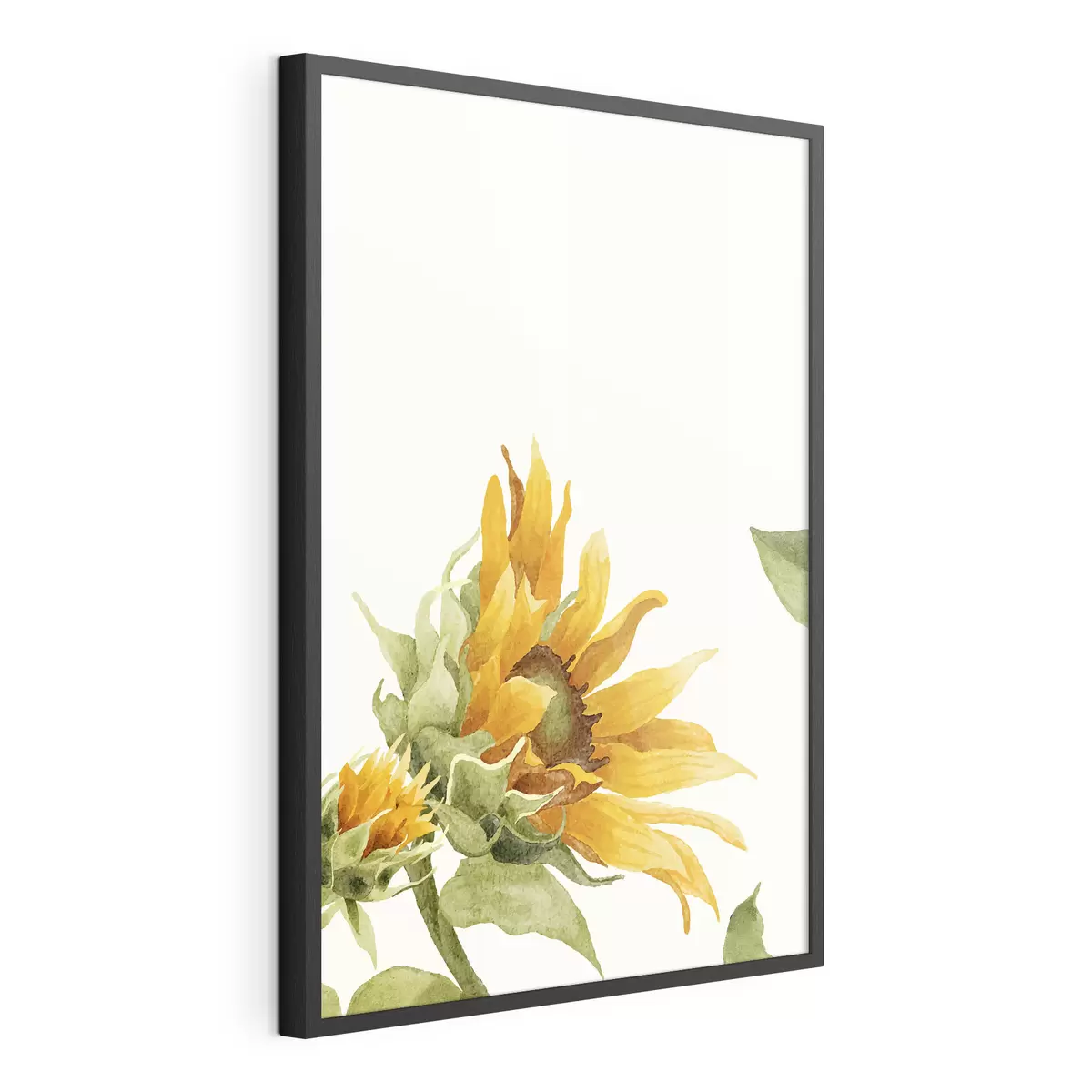 Poster Aquarell-Sonnenblume f39342