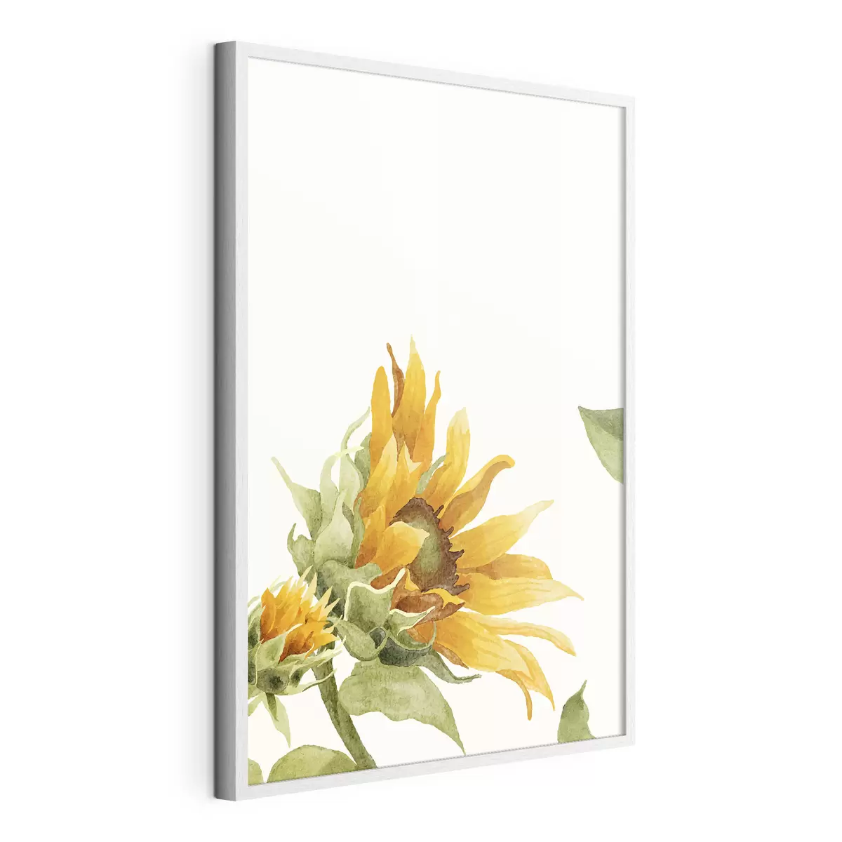 Poster Aquarell-Sonnenblume f39342