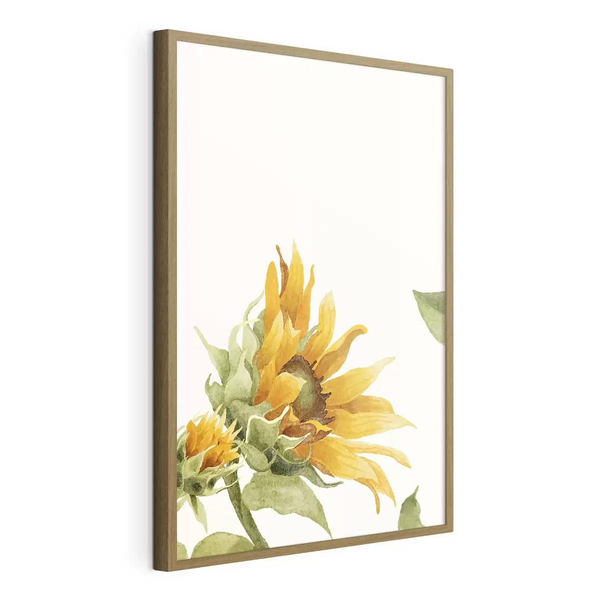Poster Aquarell-Sonnenblume f39342