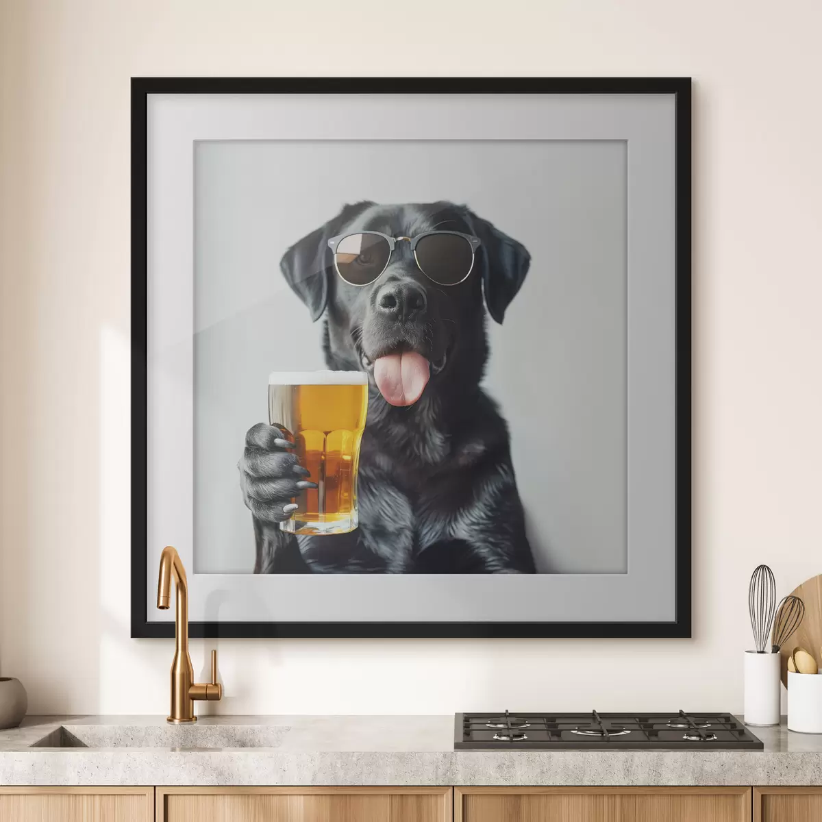 Poster Labrador hat frei f39470