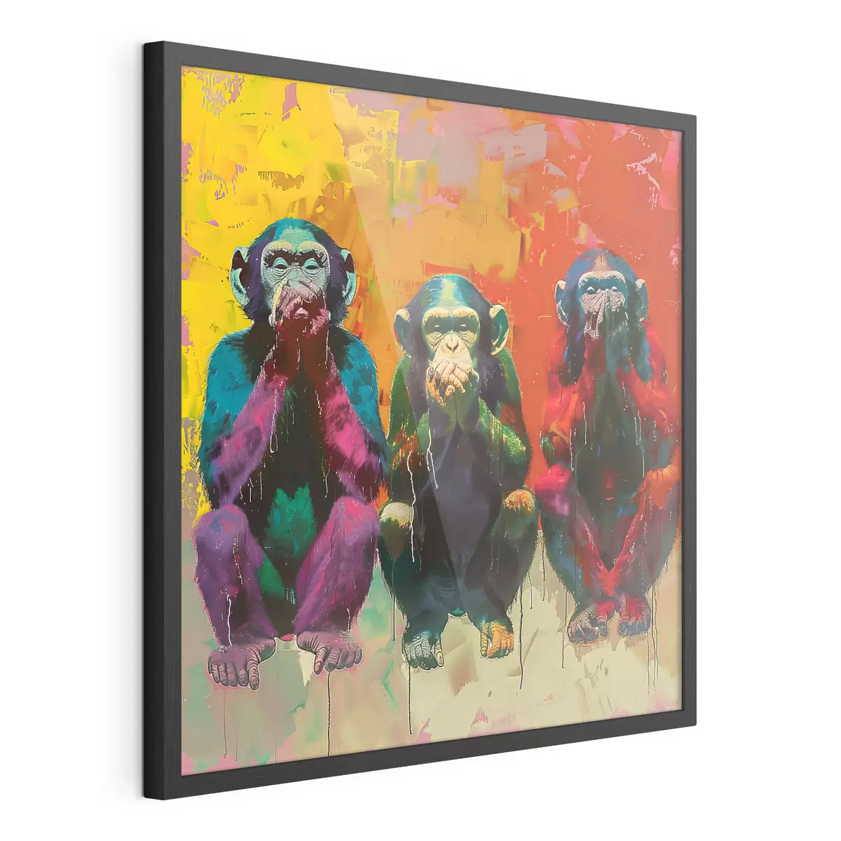 Poster Drei Affen f39689