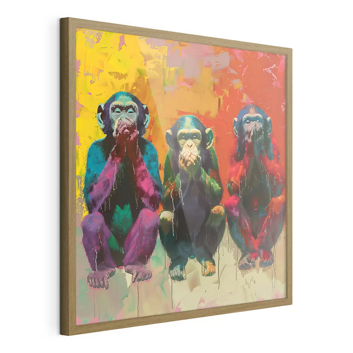 Poster Drei Affen f39689
