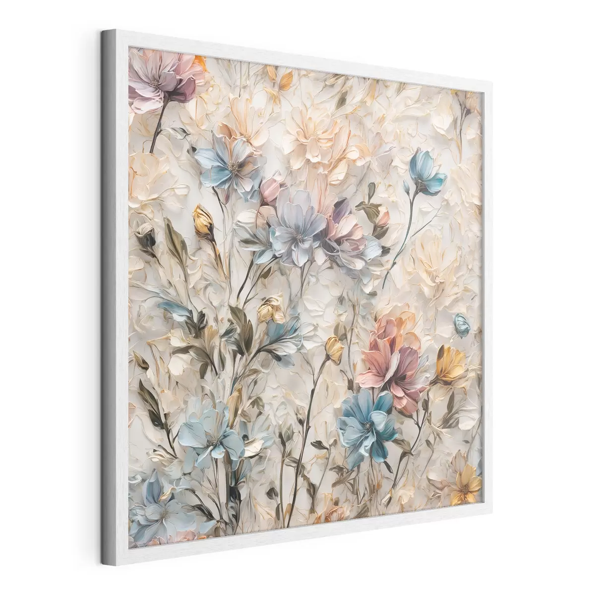 Poster Abstrakte Blumen und Blätter f39605