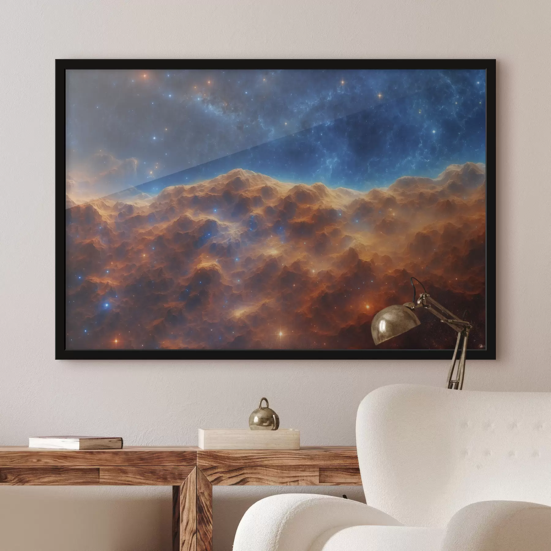 Fototapete Sterne und Nebel f39615