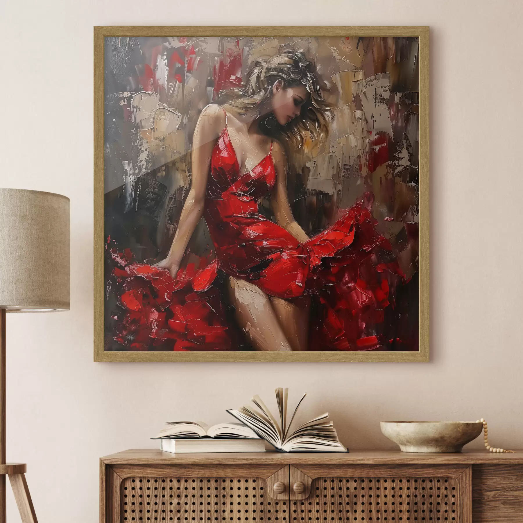 Fototapete Rotes Selbstvertrauen f39874