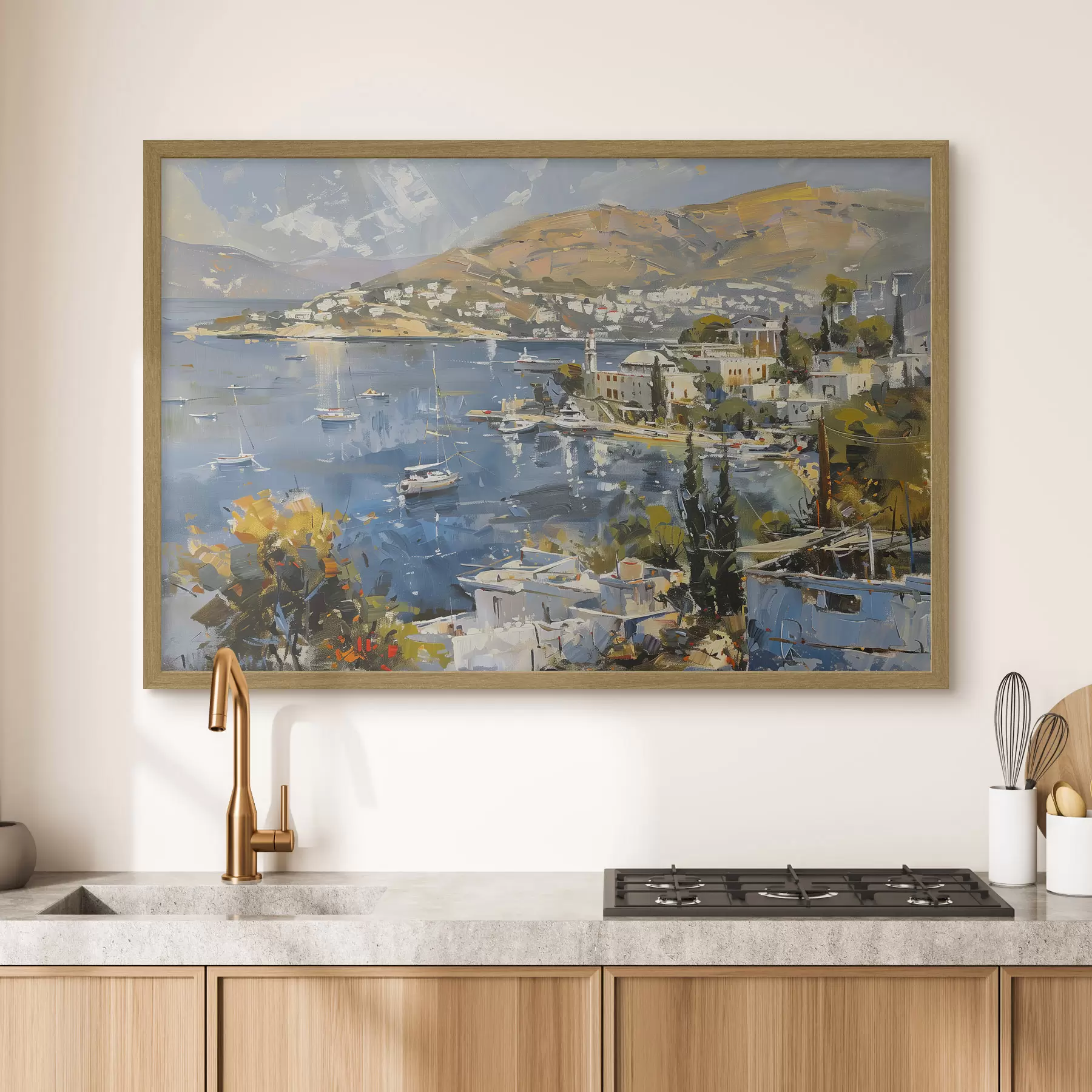 Fototapete Bodrum, eine türkische Küstenstadt f39907