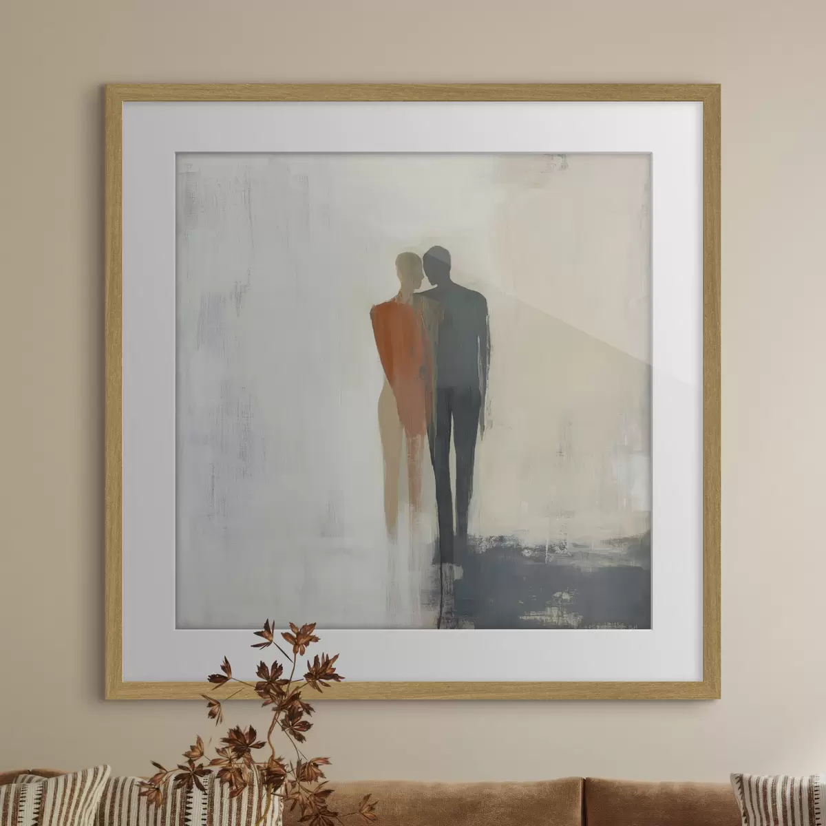 Poster Paar, Abstraktion f39912
