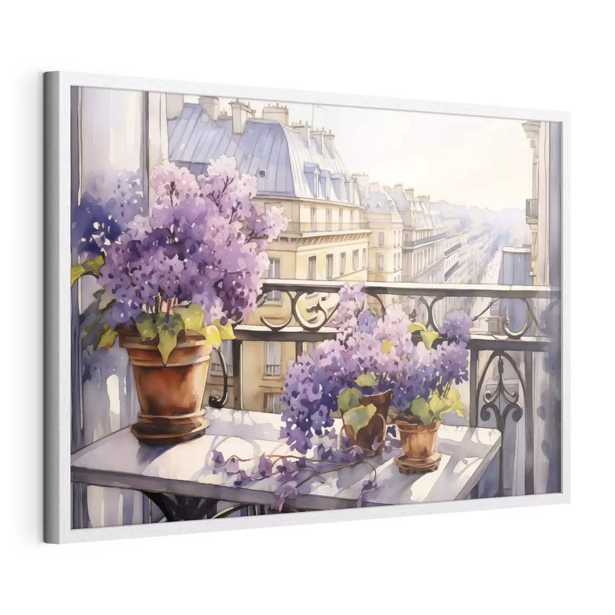 Poster Frühling auf dem Balkon f39931