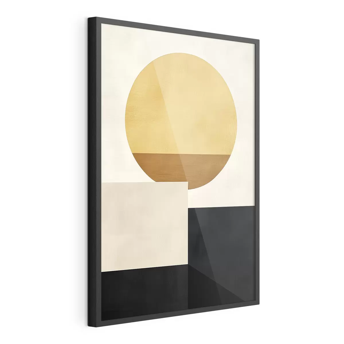 Poster Abstraktion mit geometrischen Formen f39896