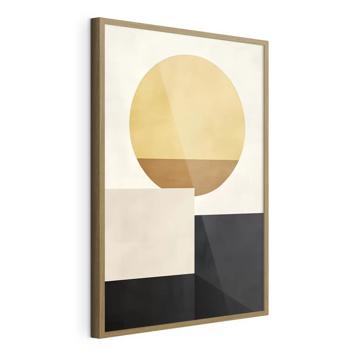 Poster Abstraktion mit geometrischen Formen f39896