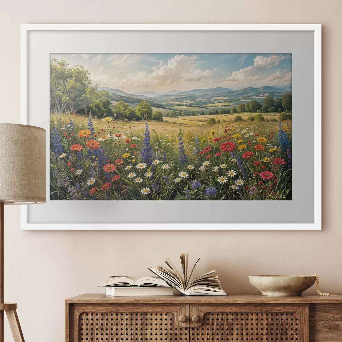 Poster Garten und Leidenschaft f40018