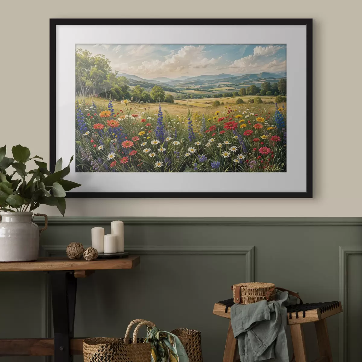 Poster Garten und Leidenschaft f40018