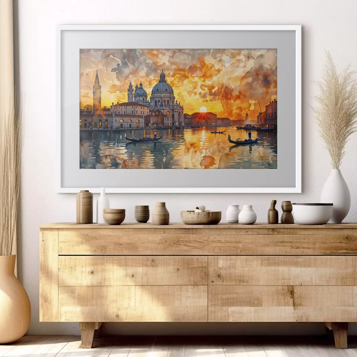 Poster Venedig im Abendlicht f40027