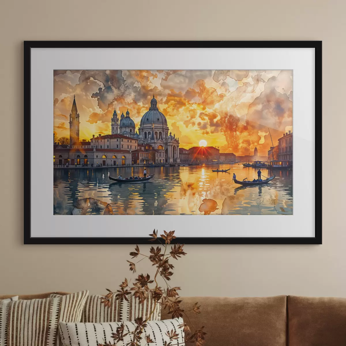 Poster Venedig im Abendlicht f40027