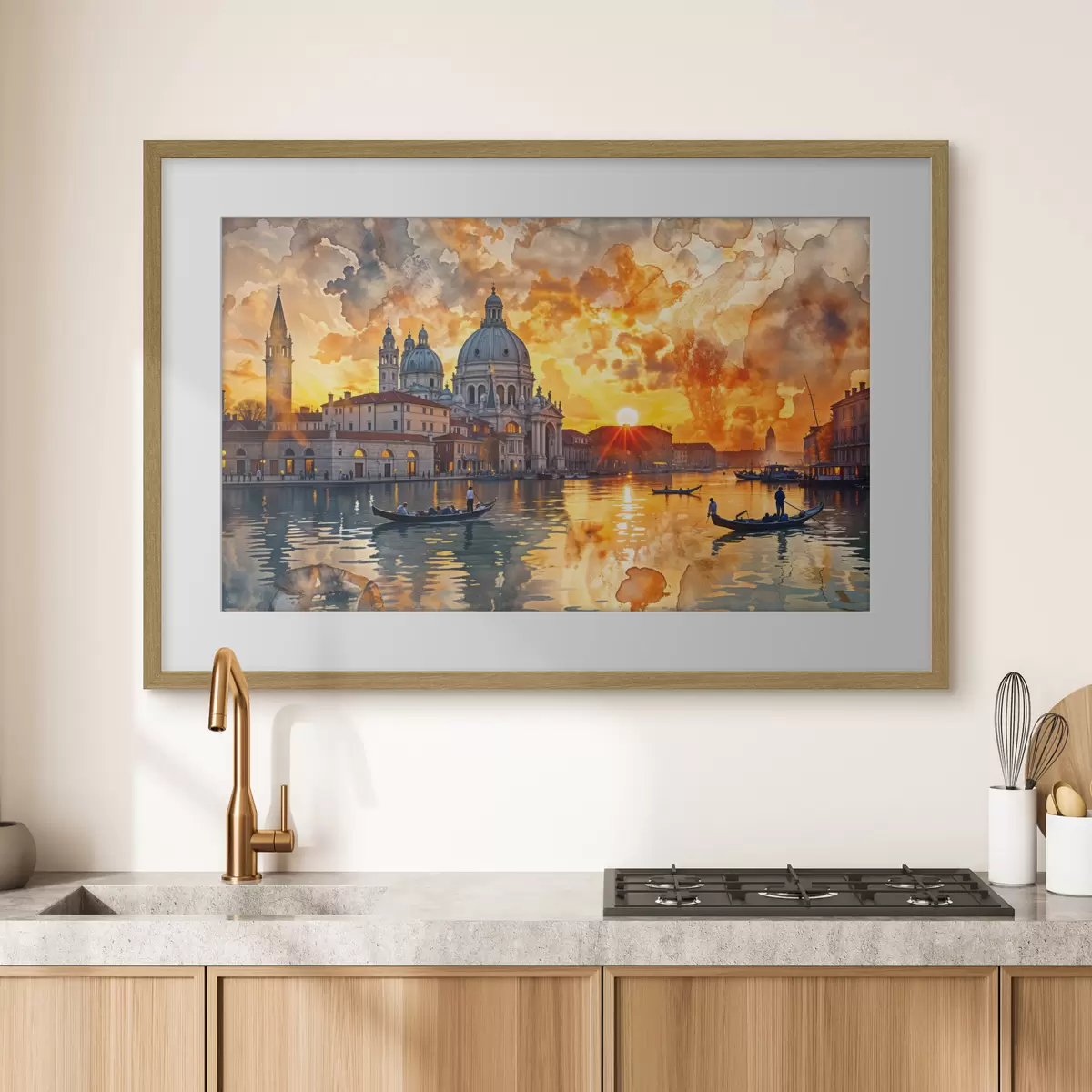Poster Venedig im Abendlicht f40027