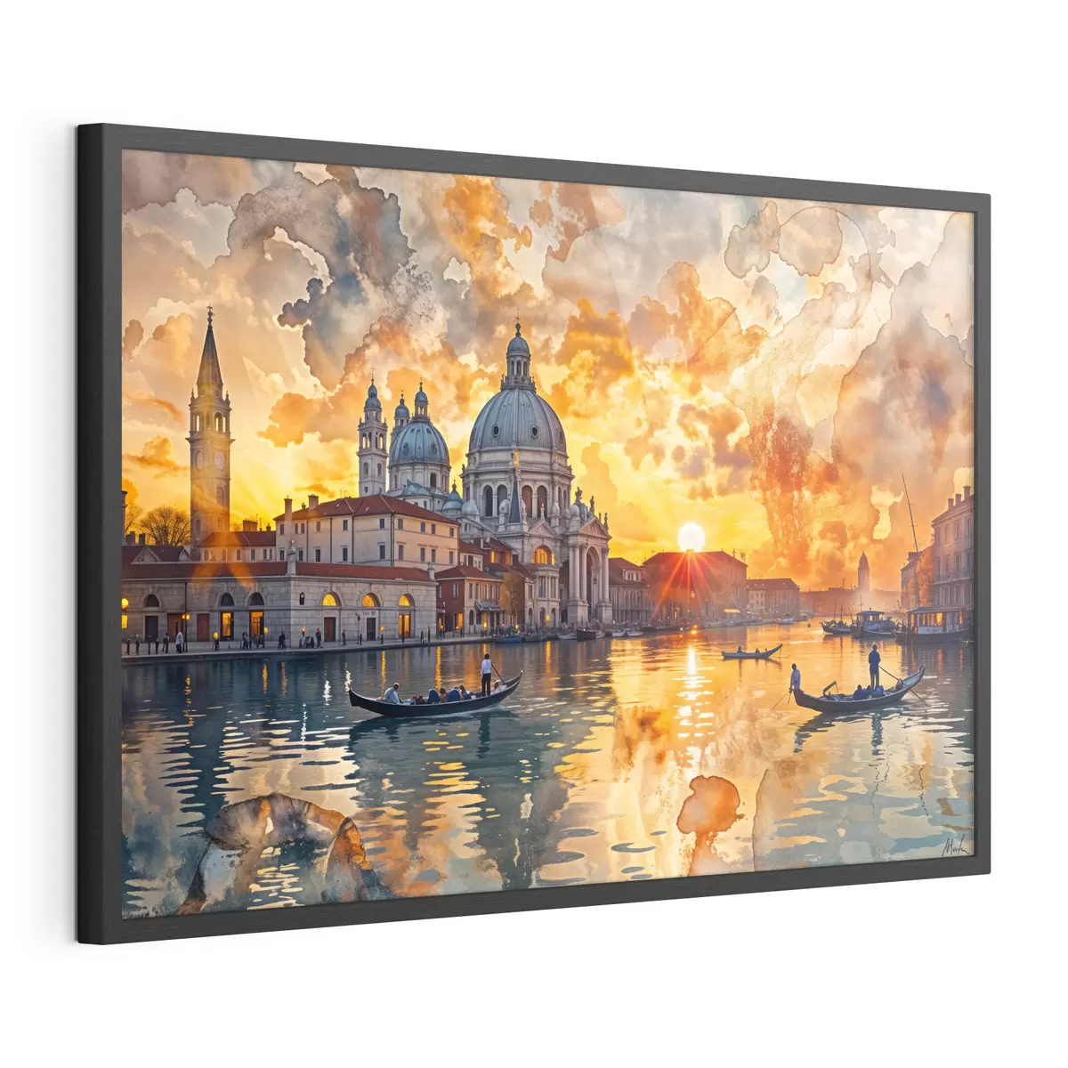 Poster Venedig im Abendlicht f40027