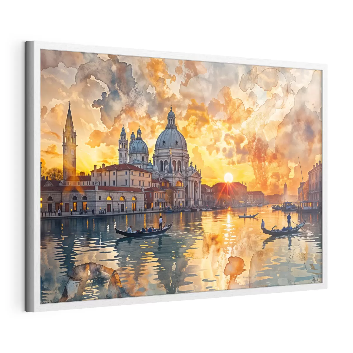 Poster Venedig im Abendlicht f40027