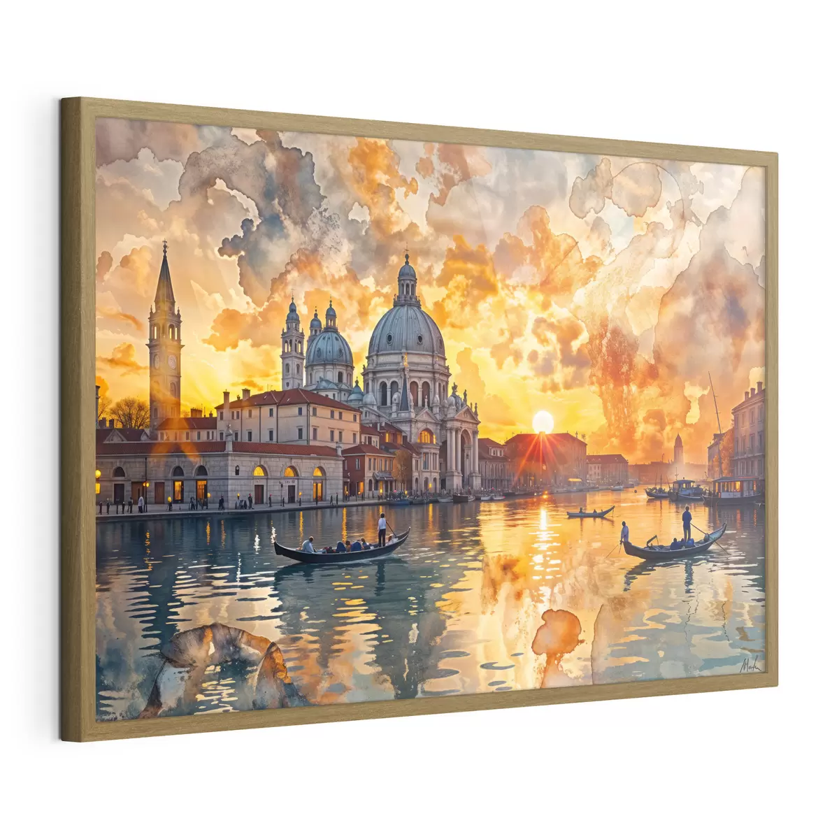 Poster Venedig im Abendlicht f40027