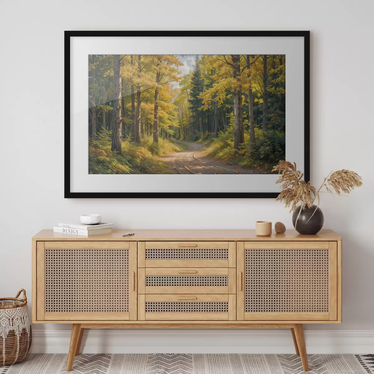Poster Wald und Kraft f40031
