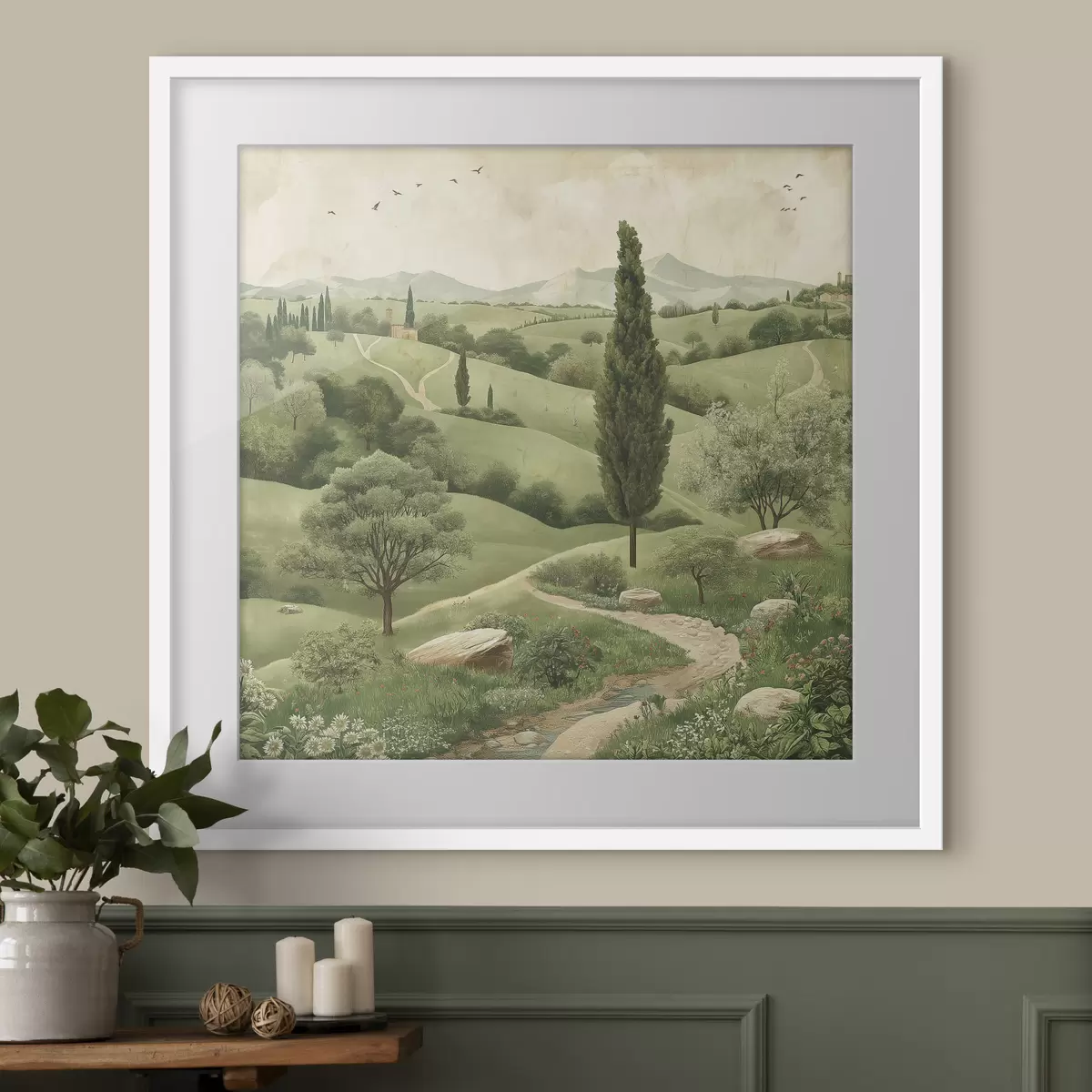 Poster Baum und Ewigkeit f40075