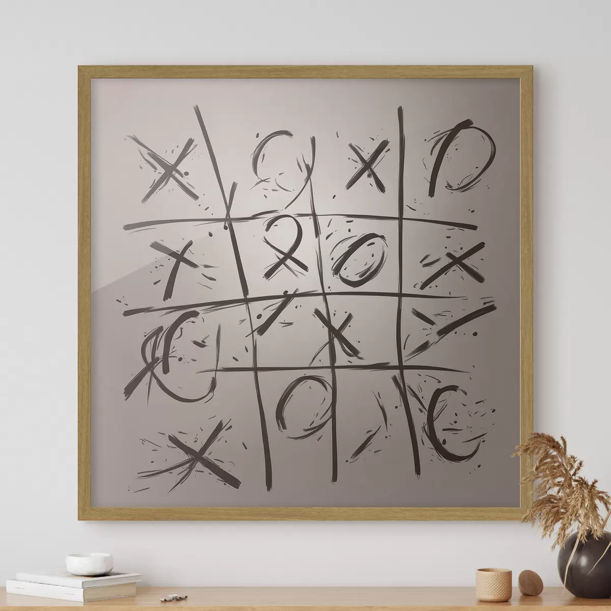 Poster Tic Tac Toe Kreuze f40065
