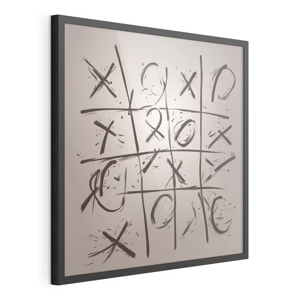 Poster Tic Tac Toe Kreuze f40065