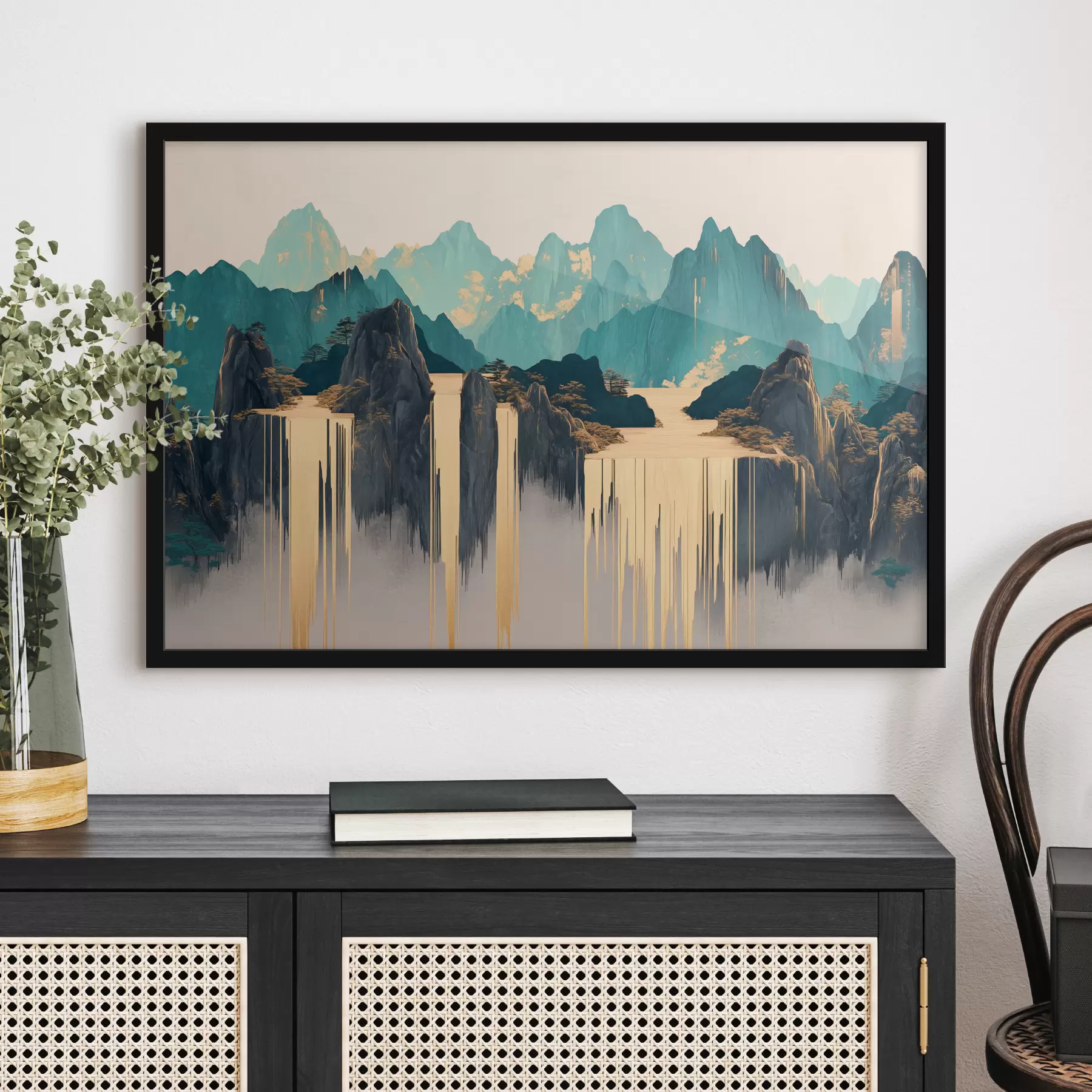 Fototapete Abstrakte Landschaft f40124