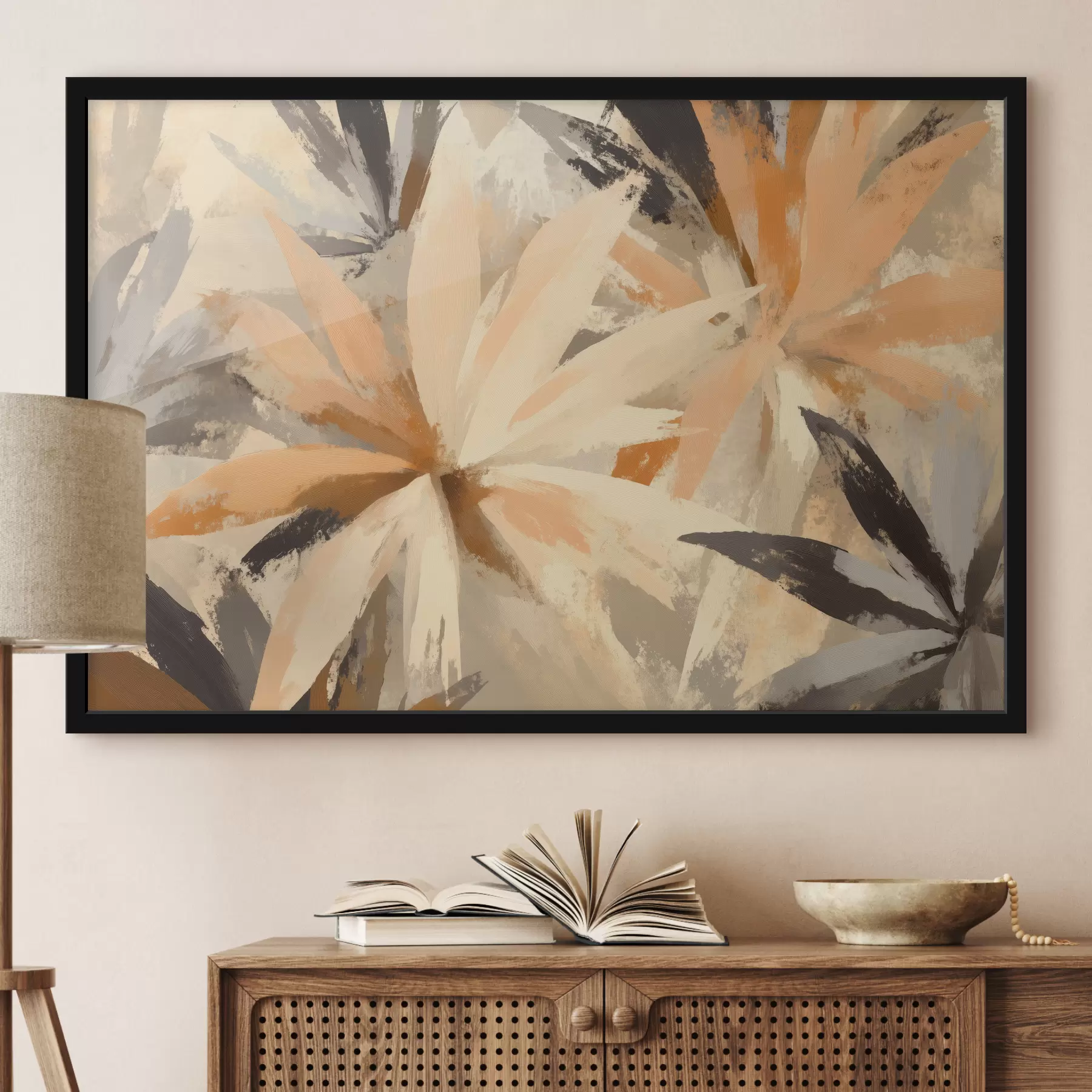 Fototapete Abstrakte Blumen f40265