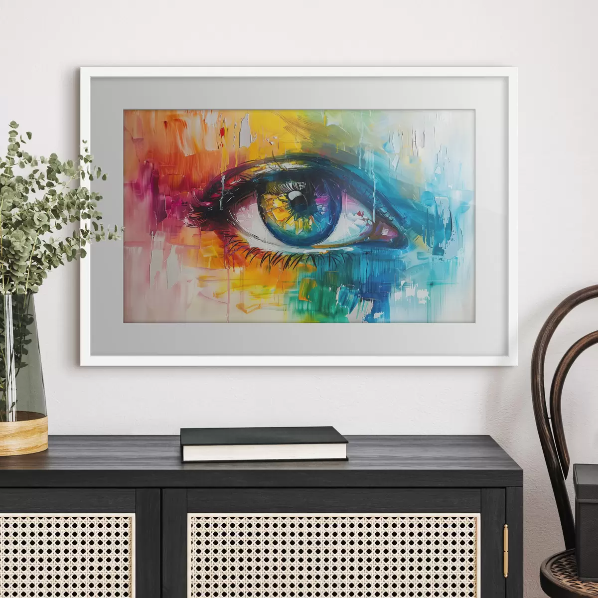 Poster Regenbogenblick f40355