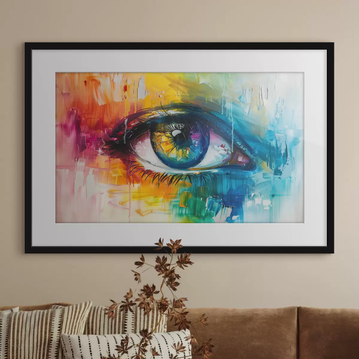 Poster Regenbogenblick f40355