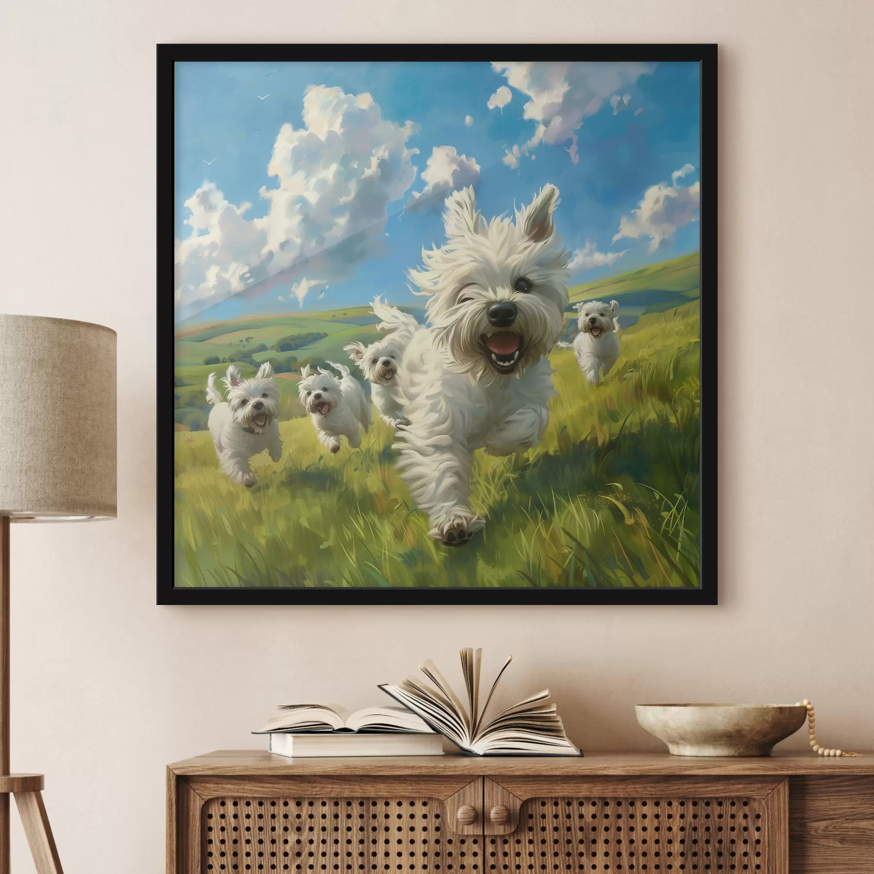 Fototapete Süße Hunde f40357