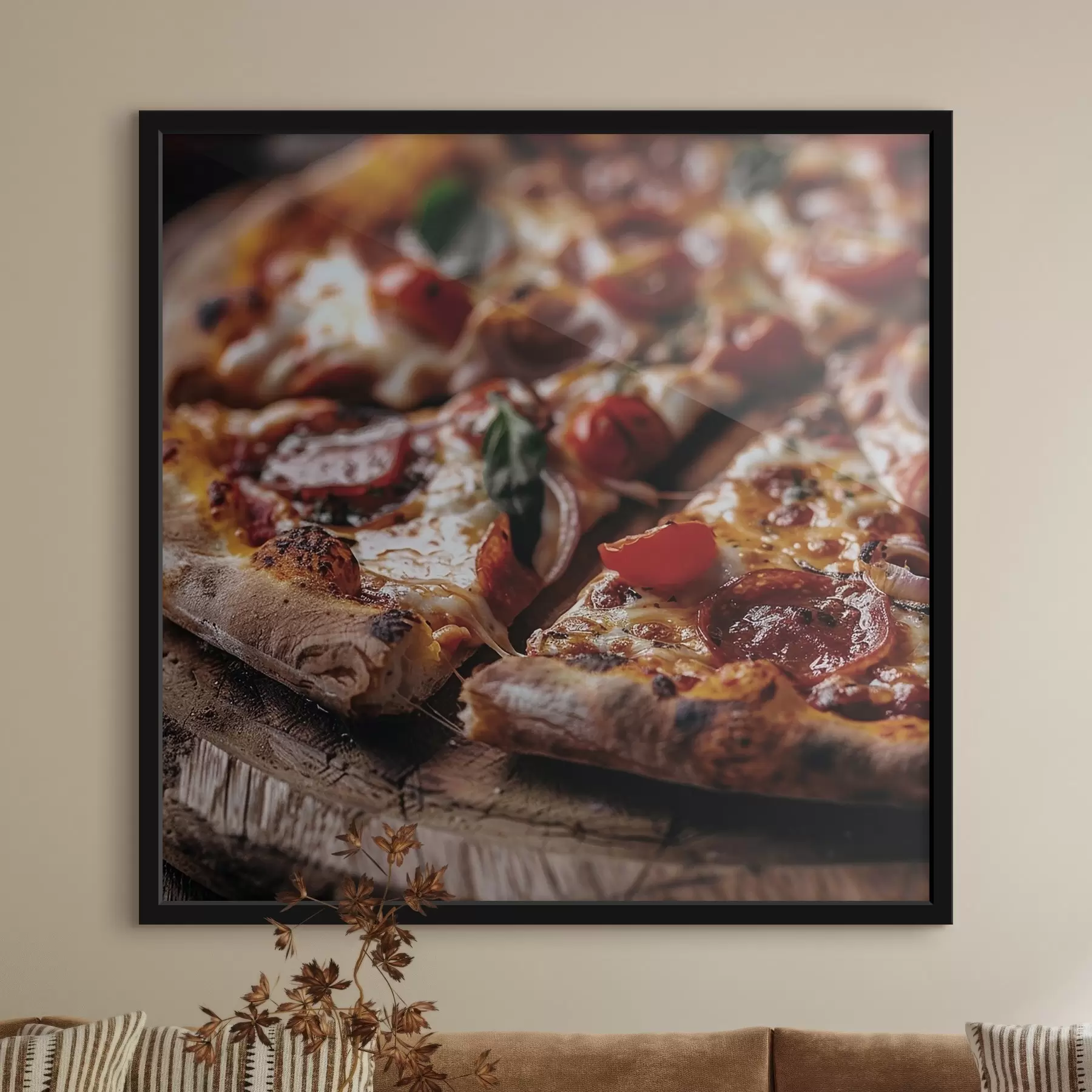 Fototapete Appetitliche Pizza f40377