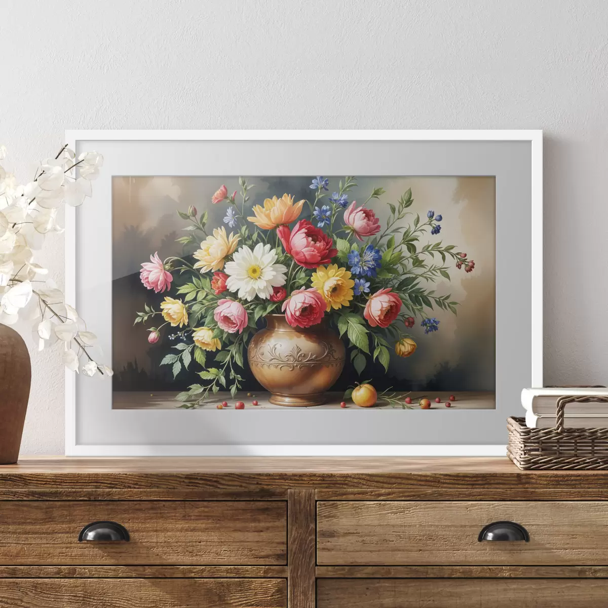 Poster Rosen und Flüstern f40395
