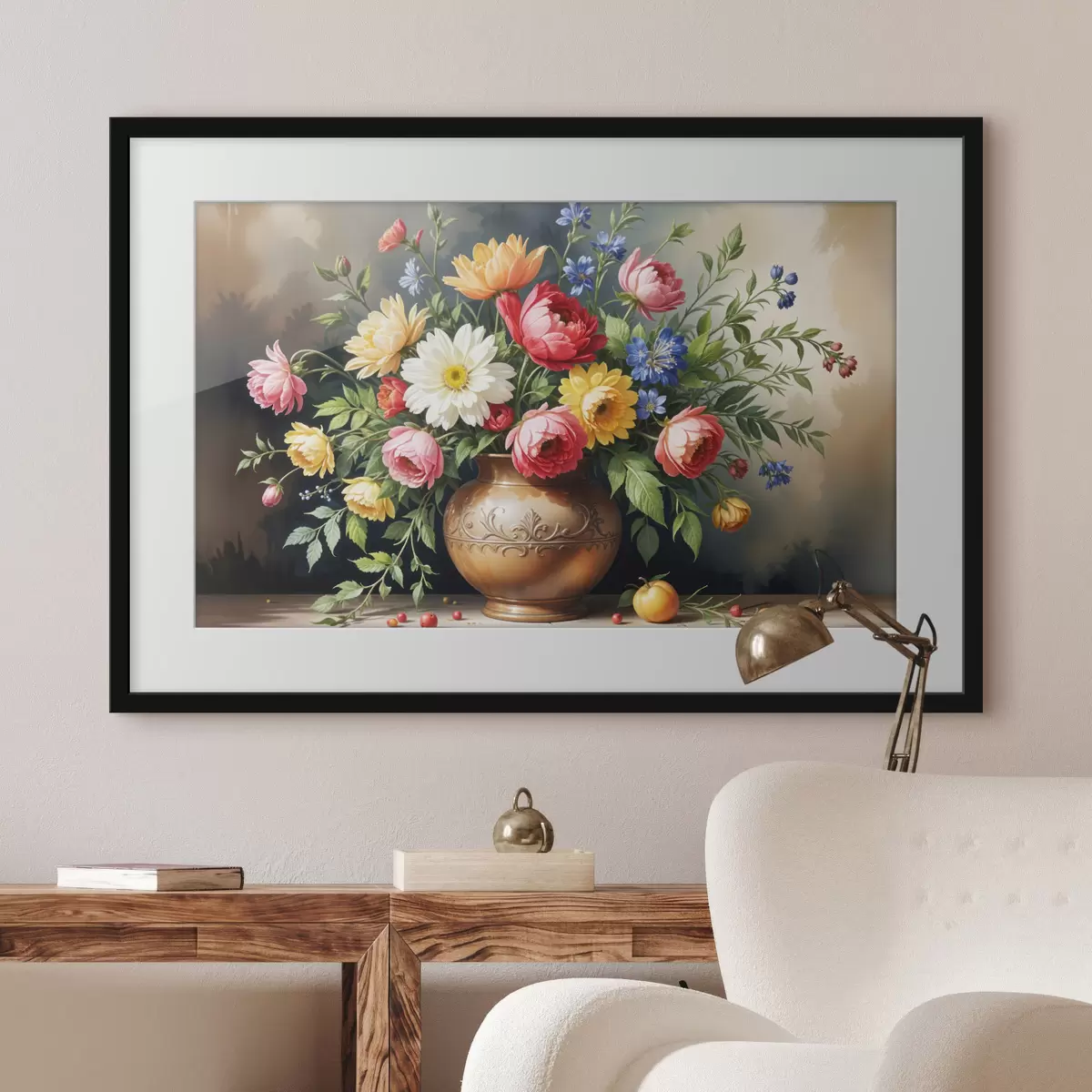 Poster Rosen und Flüstern f40395