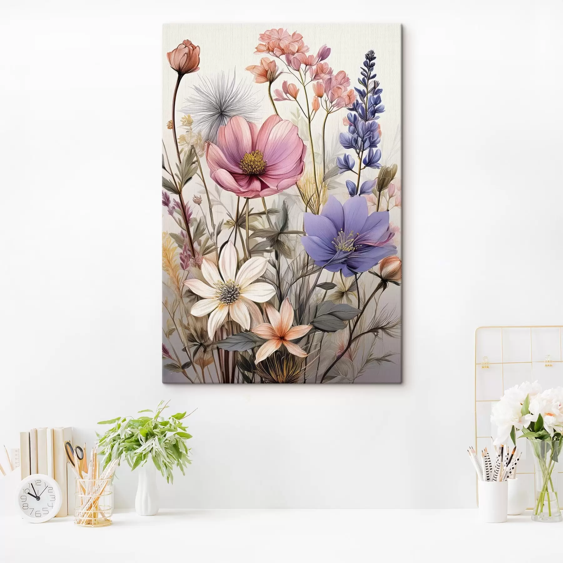 Fototapete Wildblumen, Blumenarrangement s40423