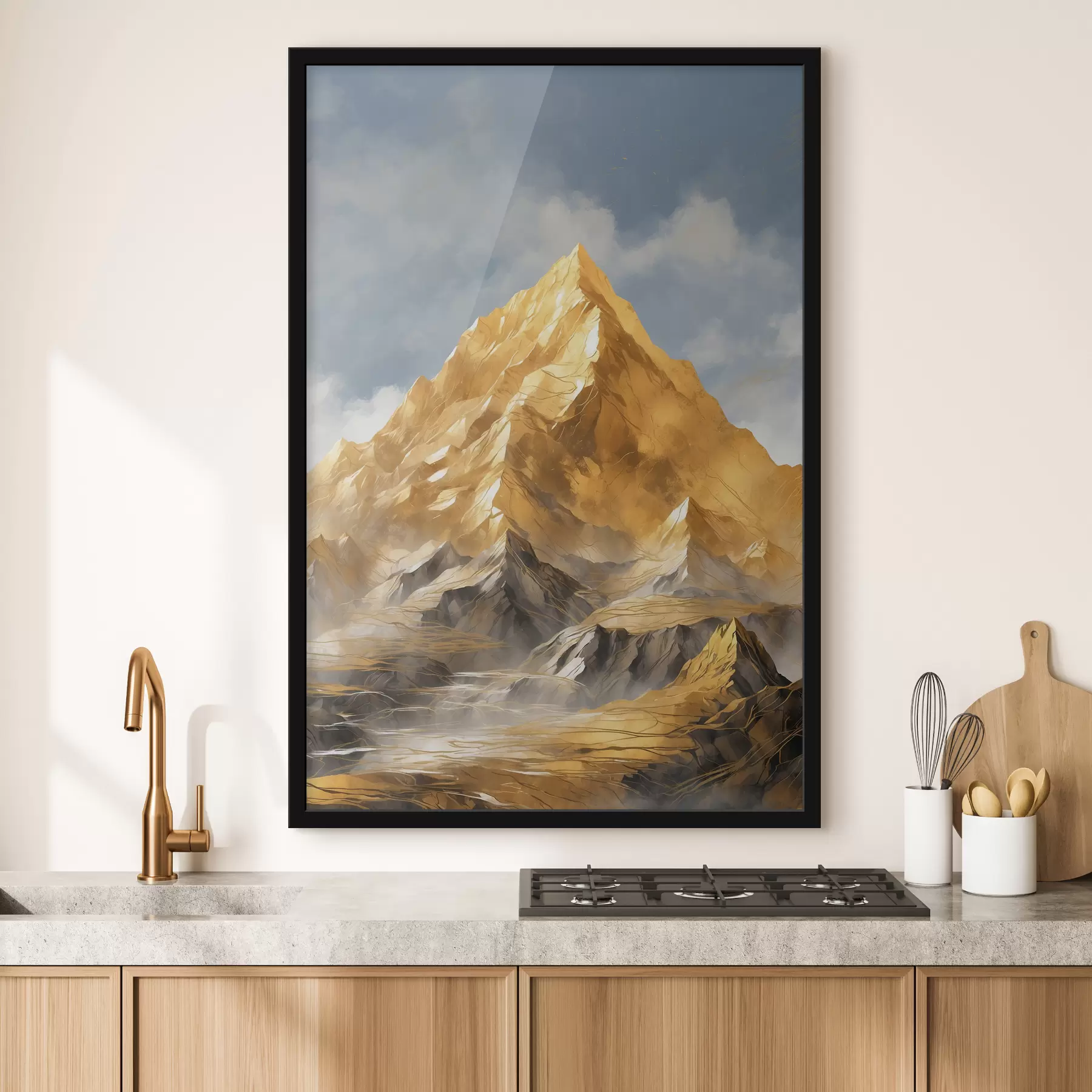 Fototapete Erstaunlicher Berg f40335