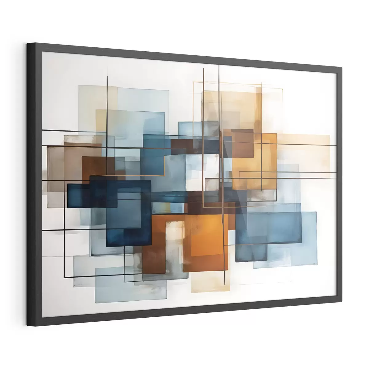 Poster Geometrie und Schwung f40563