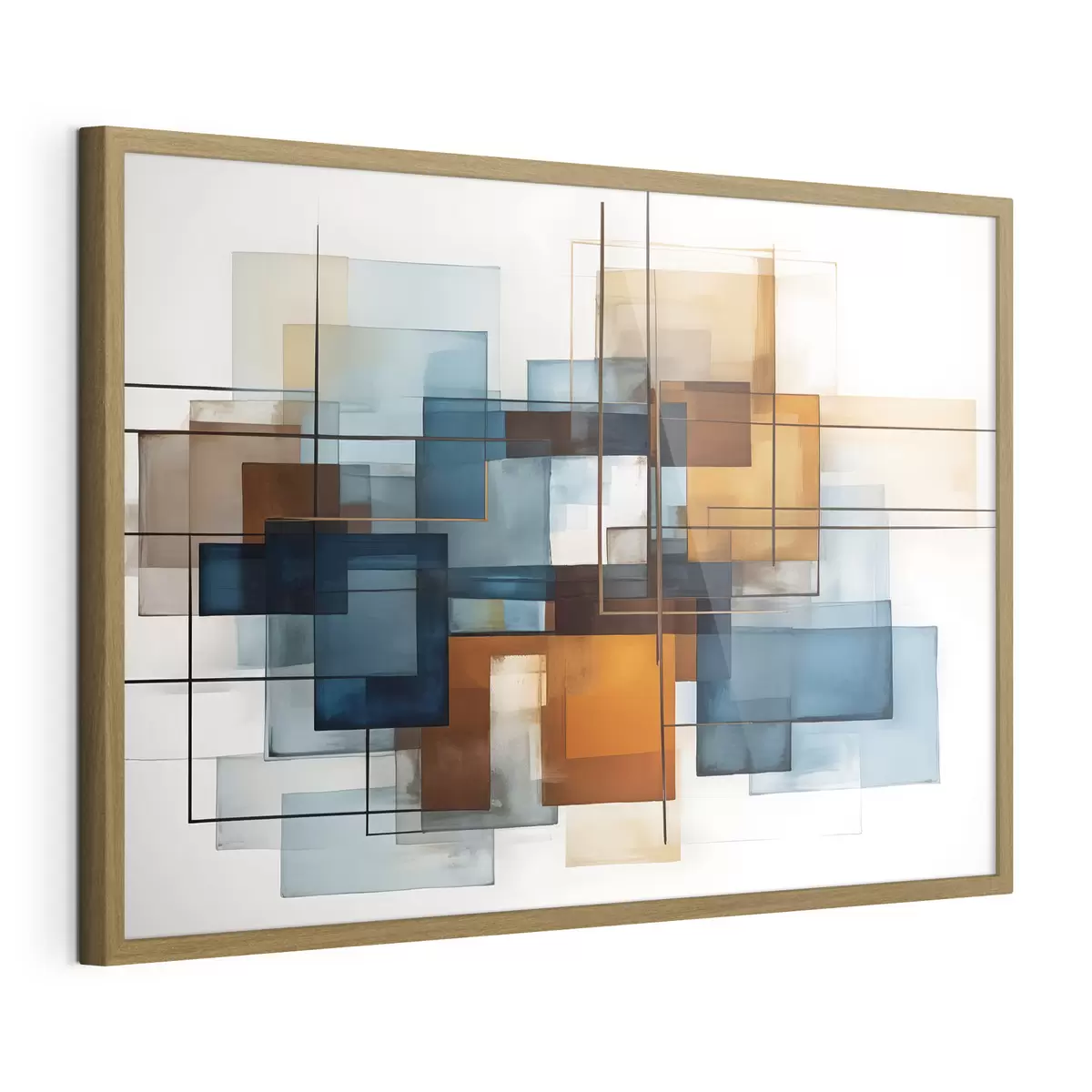 Poster Geometrie und Schwung f40563
