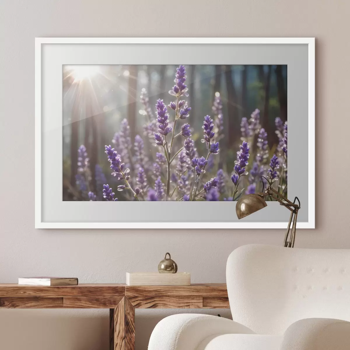 Poster Blüten und Ewigkeit f40570
