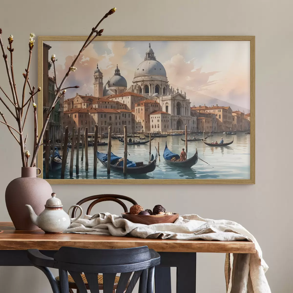 Poster Venezianische Strömung f40573