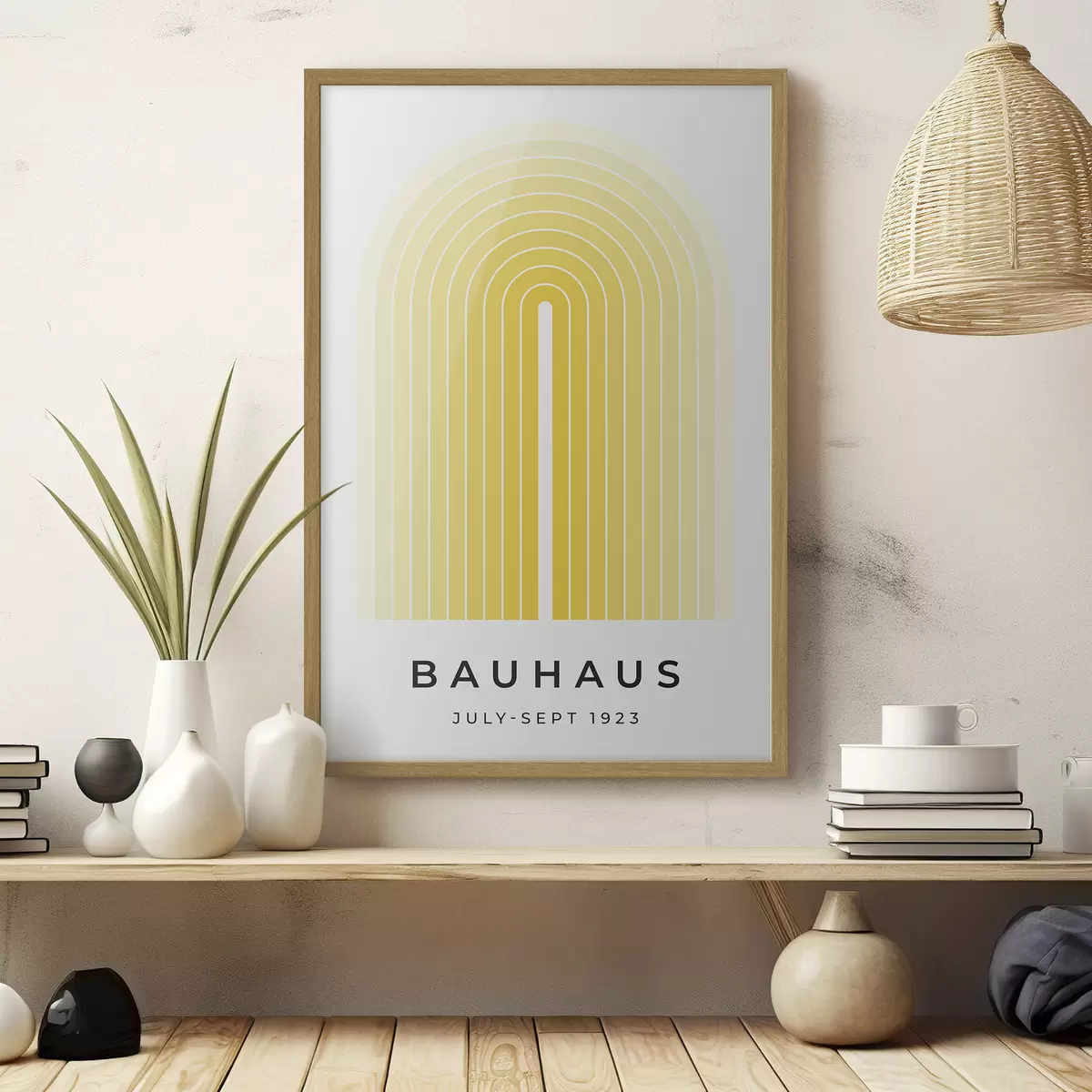 Poster Sonniges Bauhaus f40536