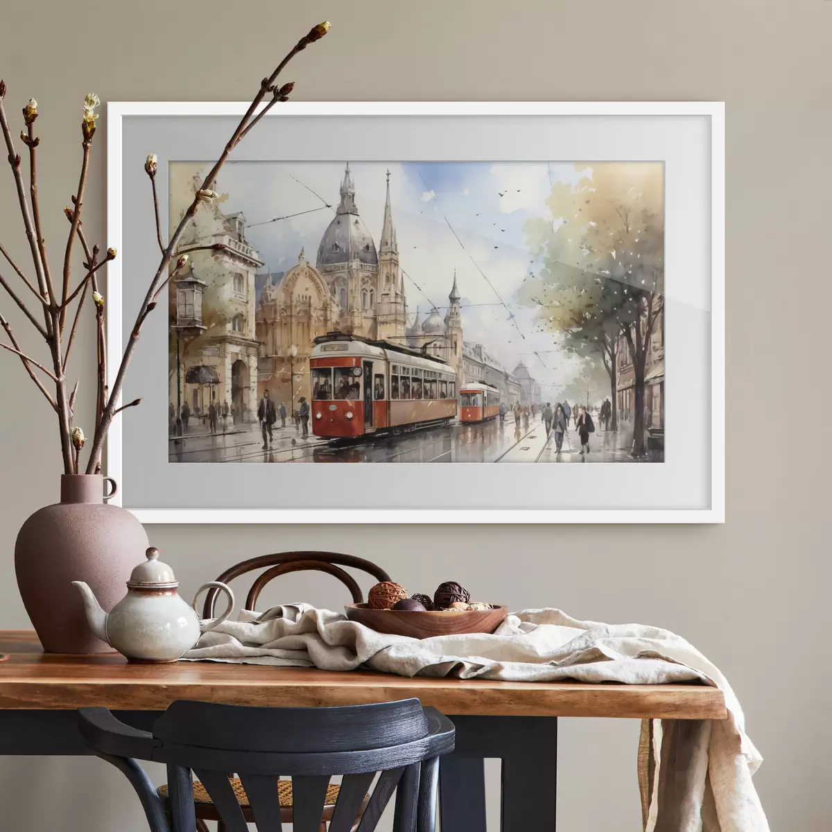 Poster Wiener Spaziergang f40732