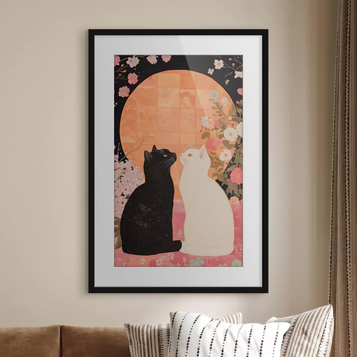Poster Katze und Anmut f40669