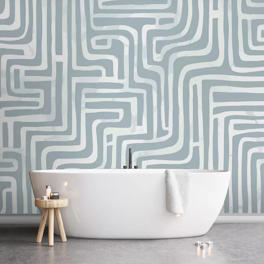 Fototapete Stilvolles modernes Labyrinth w08299v1