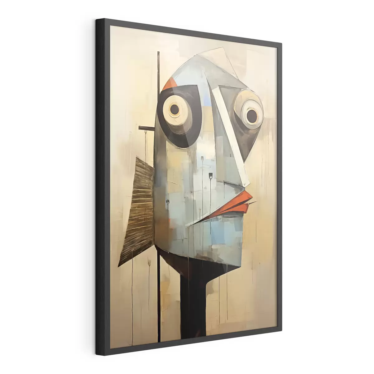 Poster Abstraktes surreales Porträt f40797