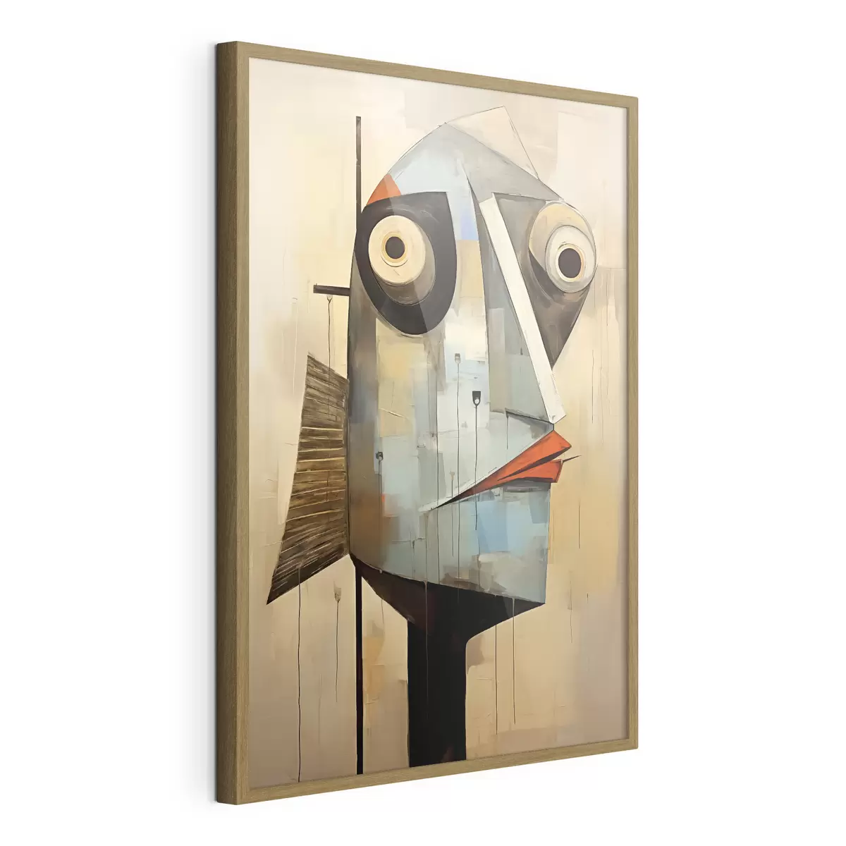 Poster Abstraktes surreales Porträt f40797