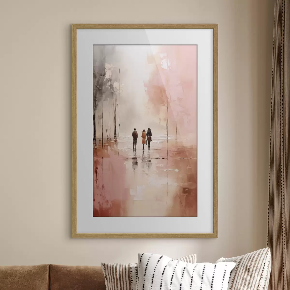 Poster Silhouette und Träumerei f40802
