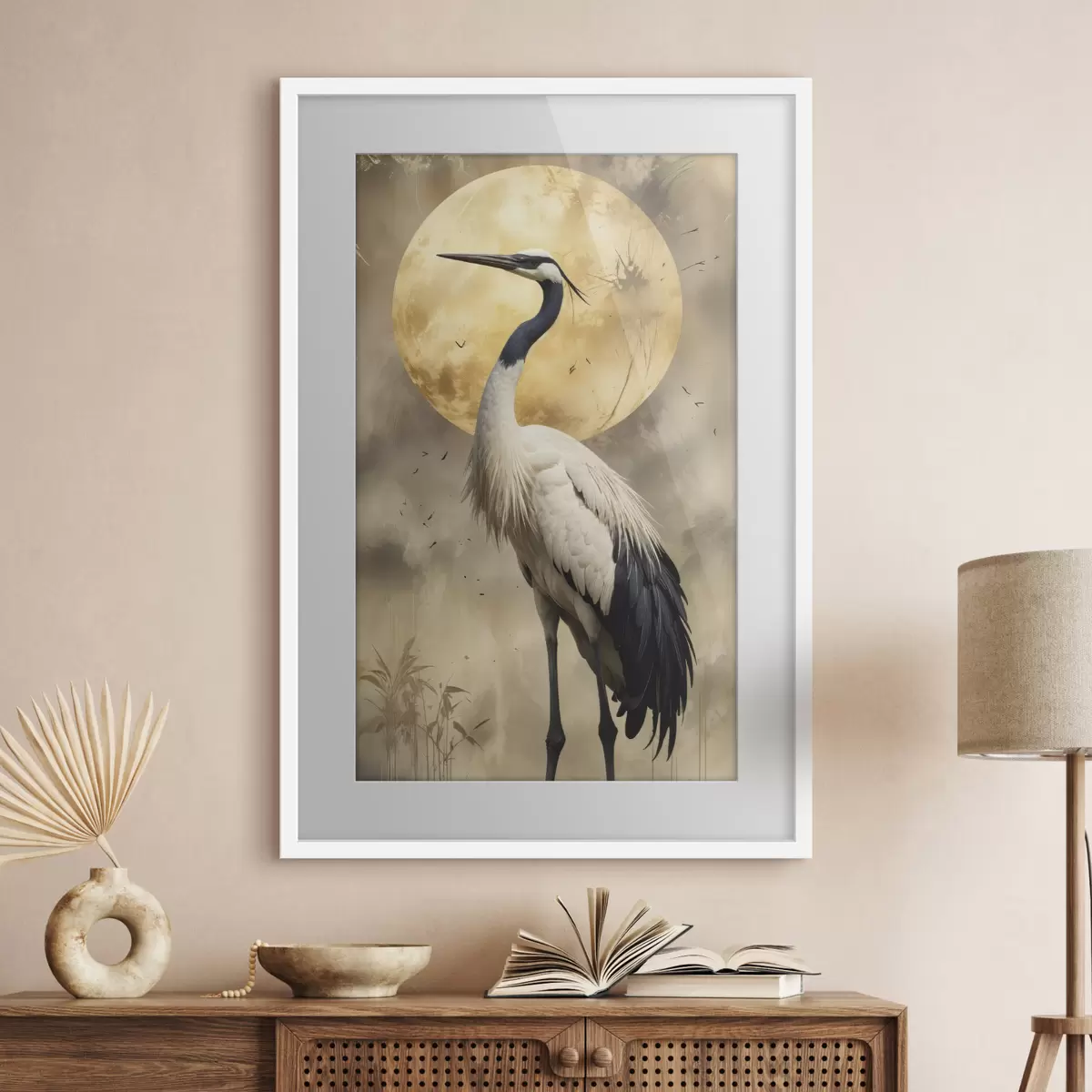 Poster Mond und Zartheit f40591