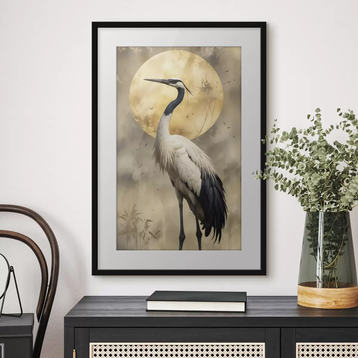 Poster Mond und Zartheit f40591